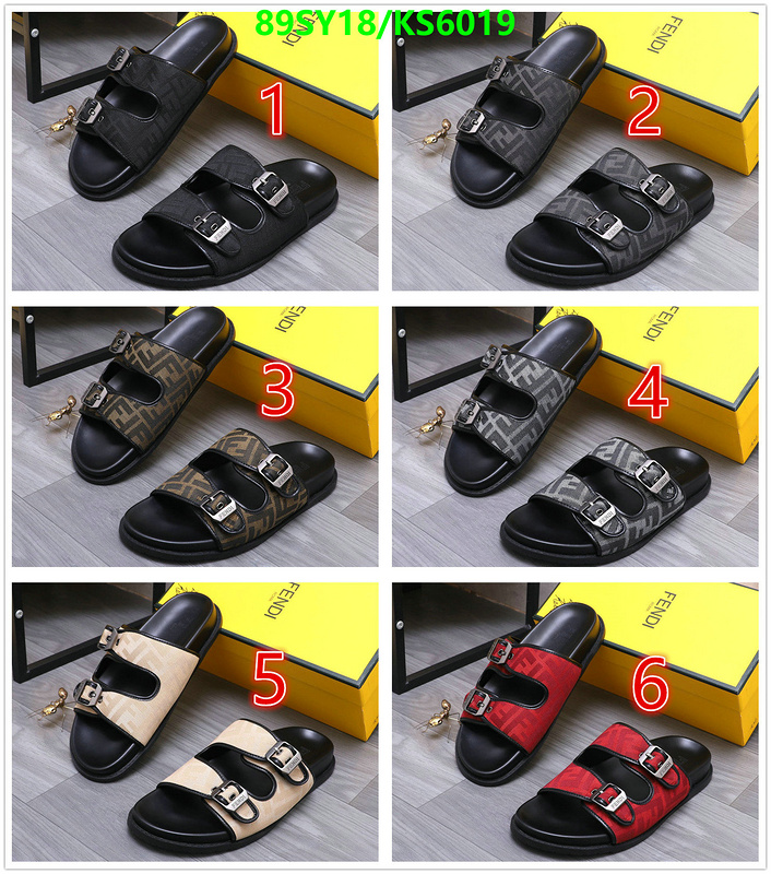 Fendi-Men shoes Code: KS6019 $: 89USD