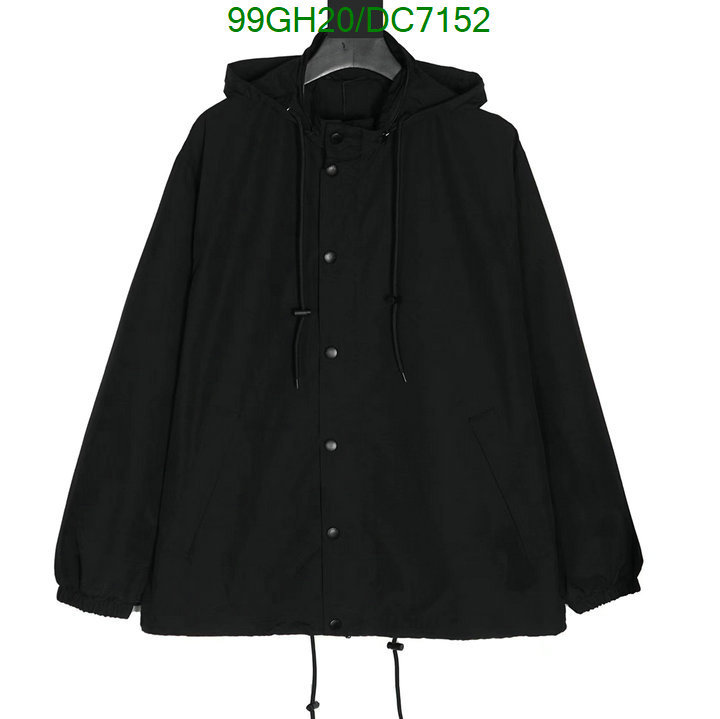 Balenciaga-Clothing Code: DC7152 $: 99USD