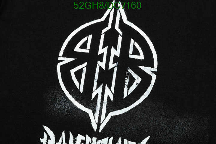Balenciaga-Clothing Code: DC7160 $: 52USD