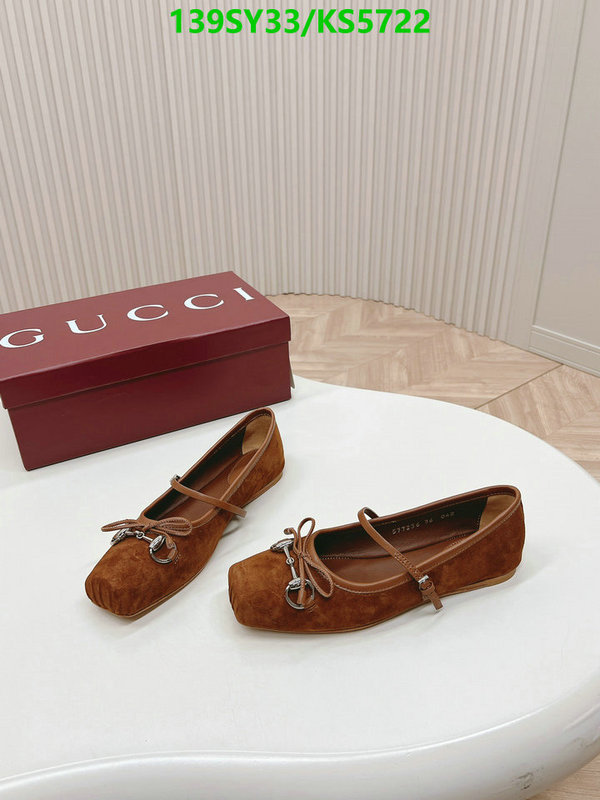 Gucci-Women Shoes Code: KS5722 $: 139USD