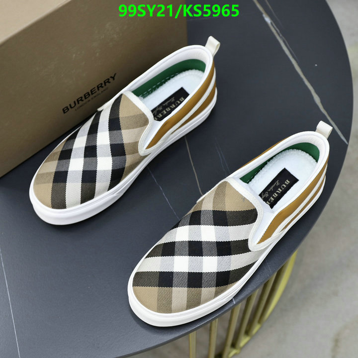 Burberry-Men shoes Code: KS5965 $: 99USD