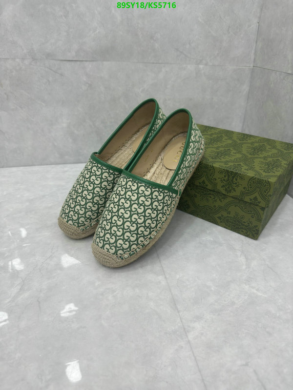 Gucci-Women Shoes Code: KS5716 $: 89USD