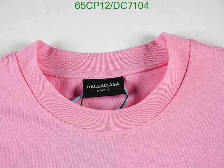 Balenciaga-Clothing Code: DC7104 $: 65USD