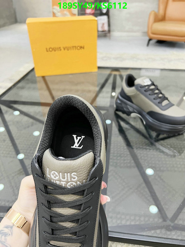 LV-Men shoes Code: KS6112 $: 189USD