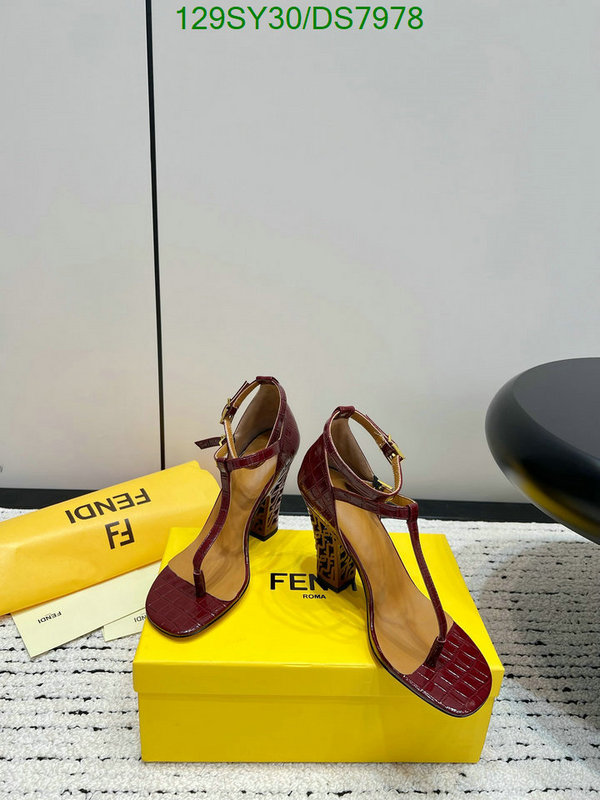 Fendi-Women Shoes Code: DS7978 $: 129USD