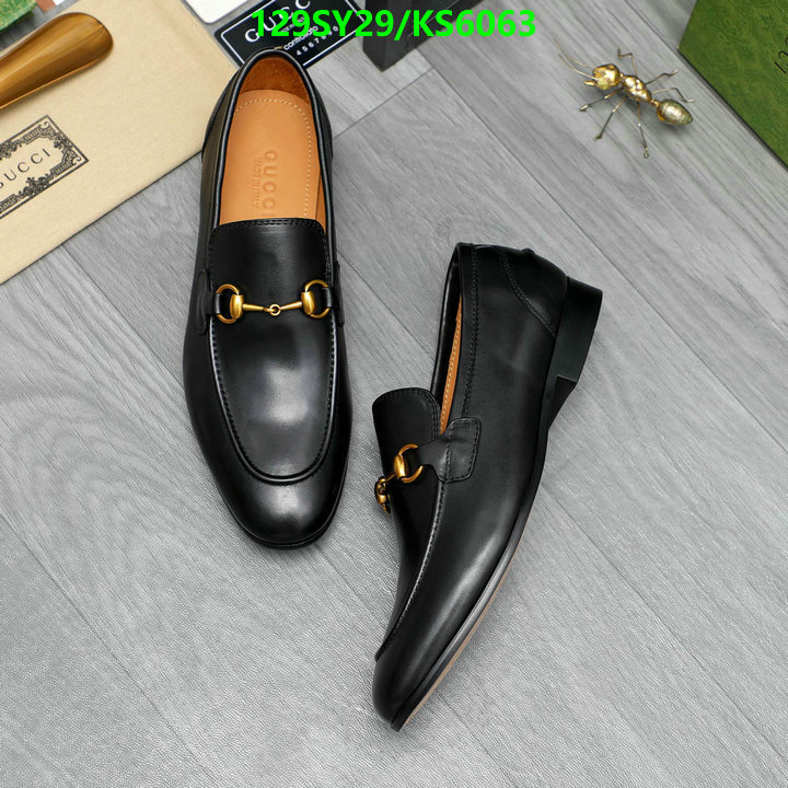 Gucci-Men shoes Code: KS6063 $: 129USD