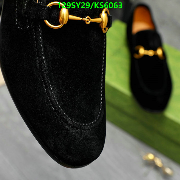 Gucci-Men shoes Code: KS6063 $: 129USD