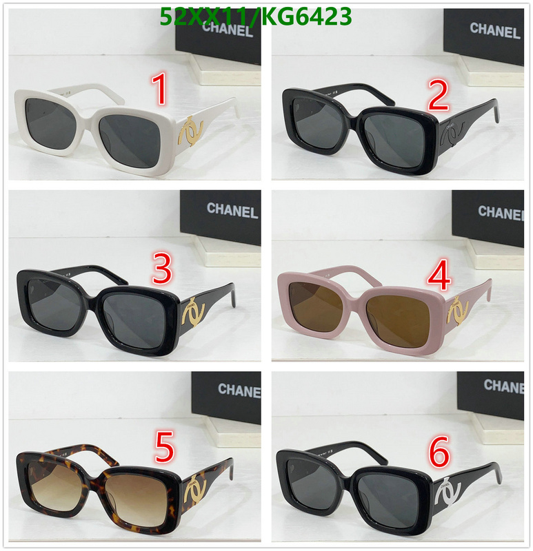 Chanel-Glasses Code: KG6423 $: 52USD