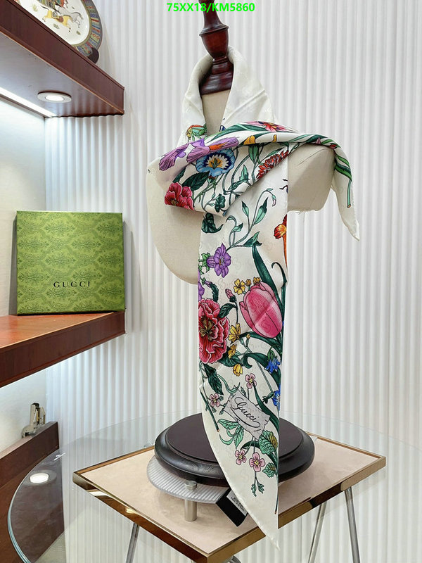 Gucci-Scarf Code: KM5860 $: 75USD