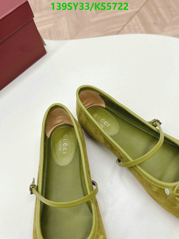 Gucci-Women Shoes Code: KS5722 $: 139USD