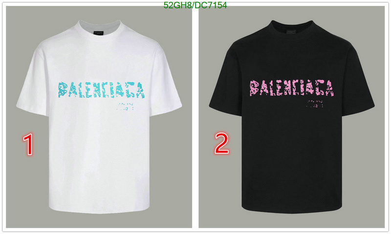 Balenciaga-Clothing Code: DC7154 $: 52USD