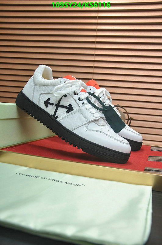 Off-White-Men shoes Code: KS6116 $: 109USD