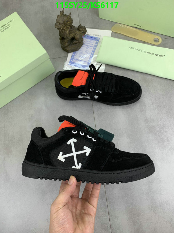 Off-White-Men shoes Code: KS6117 $: 115USD