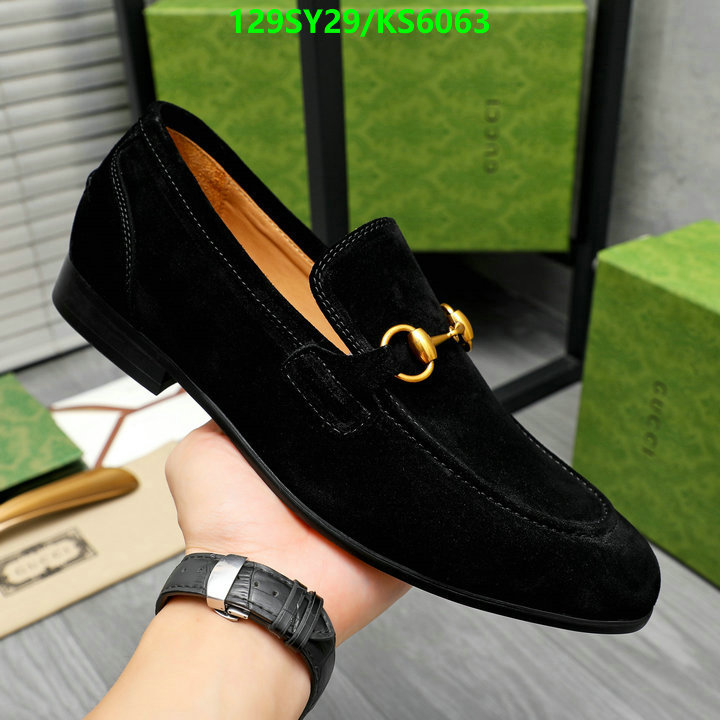 Gucci-Men shoes Code: KS6063 $: 129USD