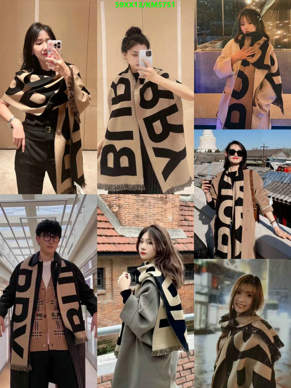 Burberry-Scarf Code: KM5751 $: 59USD