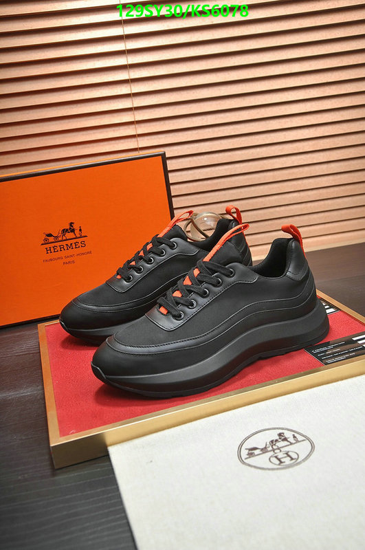 Hermes-Men shoes Code: KS6078 $: 129USD