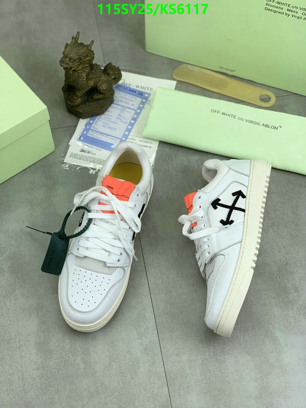 Off-White-Men shoes Code: KS6117 $: 115USD