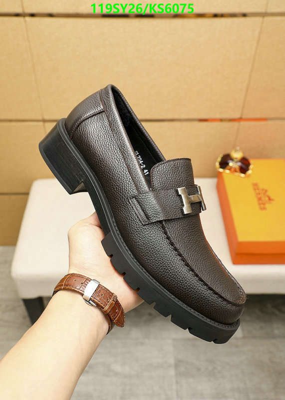 Hermes-Men shoes Code: KS6075 $: 119USD