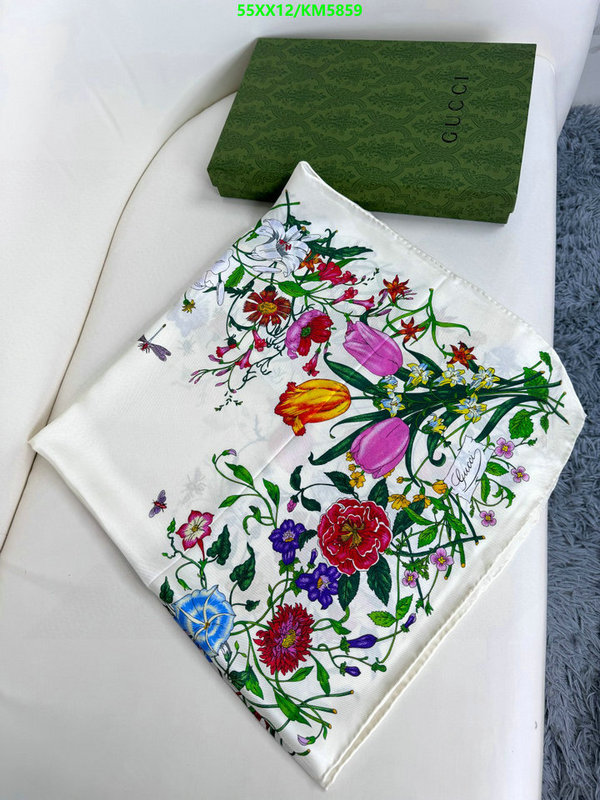 Gucci-Scarf Code: KM5859 $: 55USD