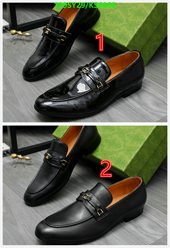 Gucci-Men shoes Code: KS6065 $: 129USD