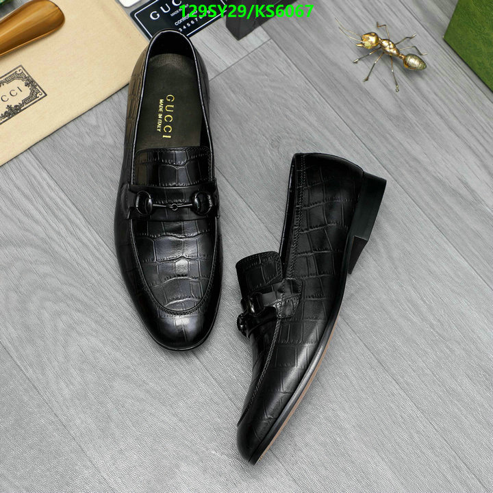 Gucci-Men shoes Code: KS6067 $: 129USD