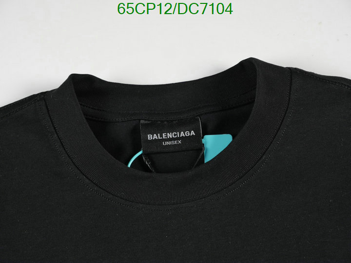 Balenciaga-Clothing Code: DC7104 $: 65USD