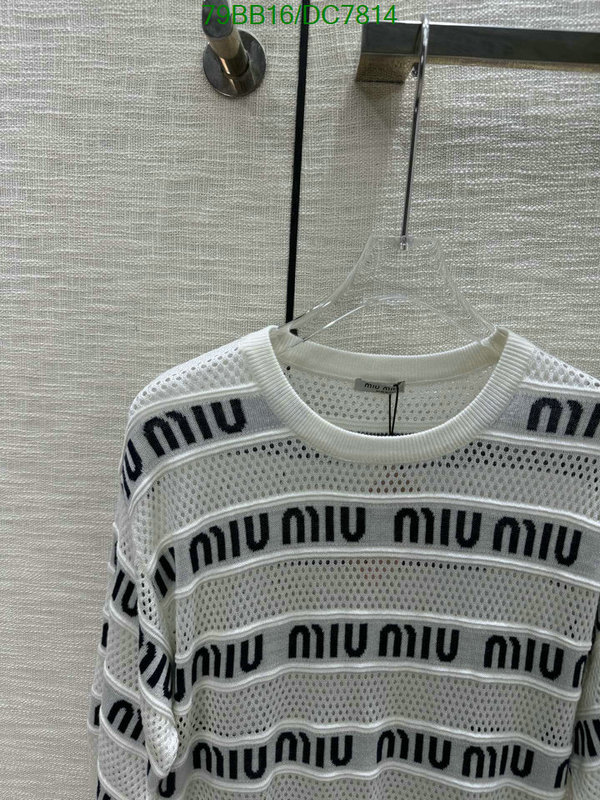 MIUMIU-Clothing Code: DC7814 $: 79USD