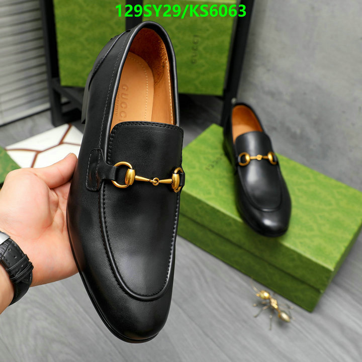 Gucci-Men shoes Code: KS6063 $: 129USD