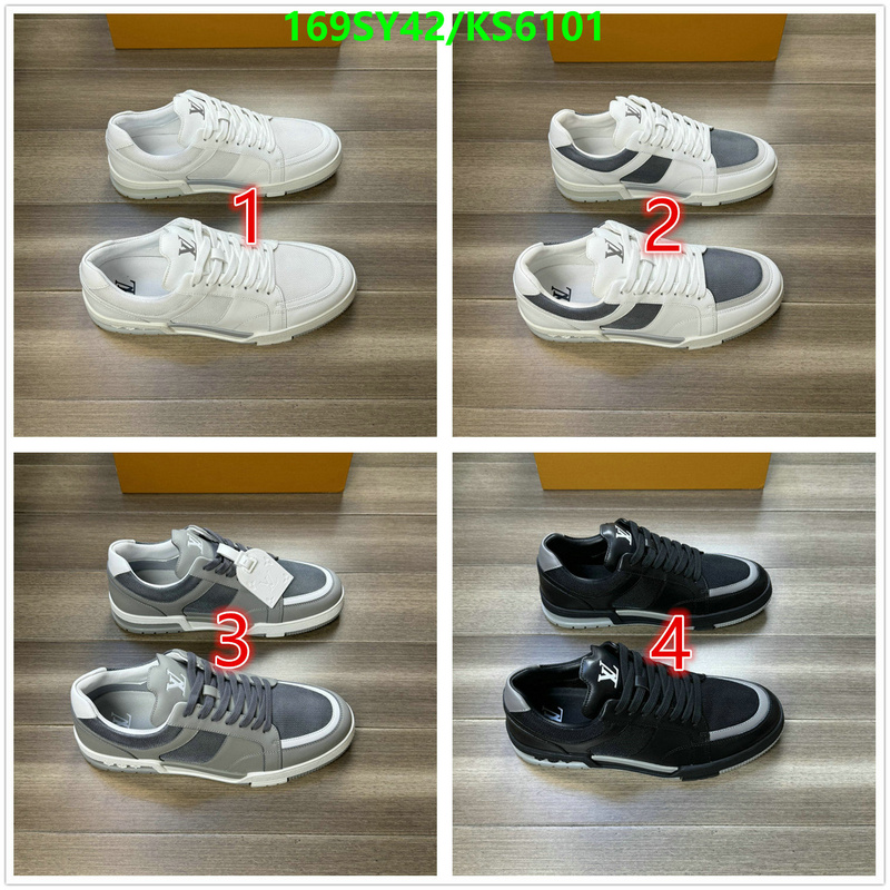 LV-Men shoes Code: KS6101 $: 169USD