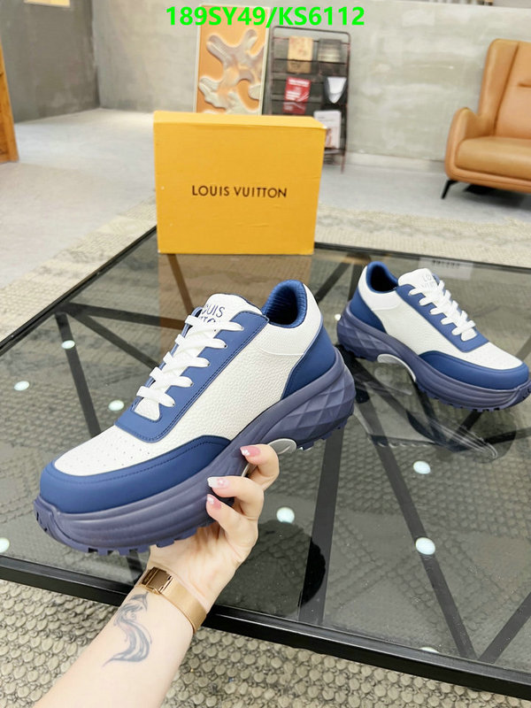 LV-Men shoes Code: KS6112 $: 189USD