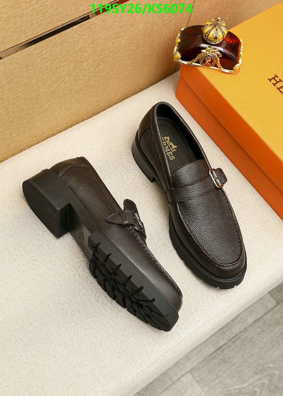 Hermes-Men shoes Code: KS6074 $: 119USD