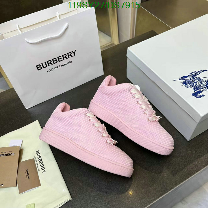 Burberry-Women Shoes Code: DS7915 $: 119USD