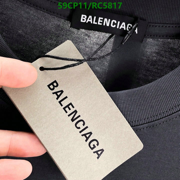 Balenciaga-Clothing Code: RC5817 $: 59USD