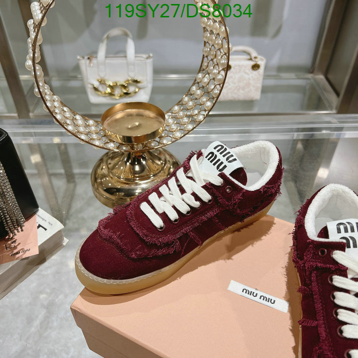 Miu Miu-Women Shoes Code: DS8034 $: 119USD