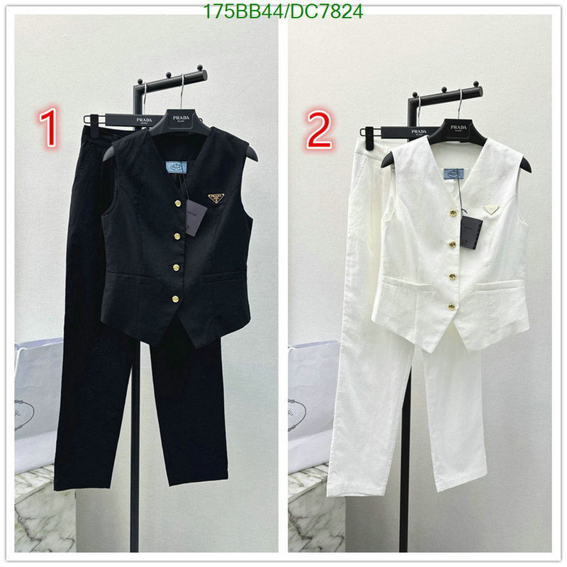 Prada-Clothing Code: DC7824 $: 175USD