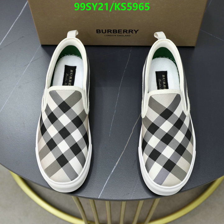 Burberry-Men shoes Code: KS5965 $: 99USD