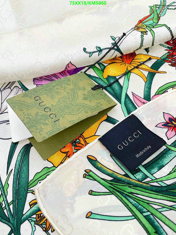 Gucci-Scarf Code: KM5860 $: 75USD