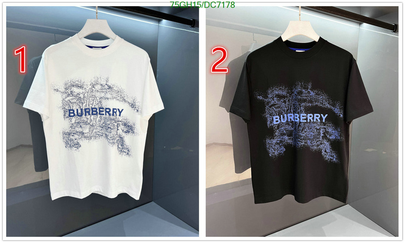 Burberry-Clothing Code: DC7178 $: 75USD