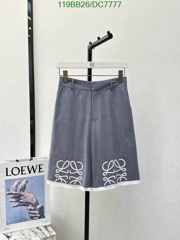 Loewe-Clothing Code: DC7777 $: 119USD