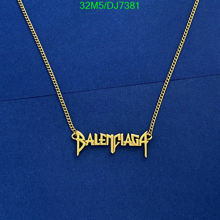 Balenciaga-Jewelry Code: DJ7381 $: 32USD