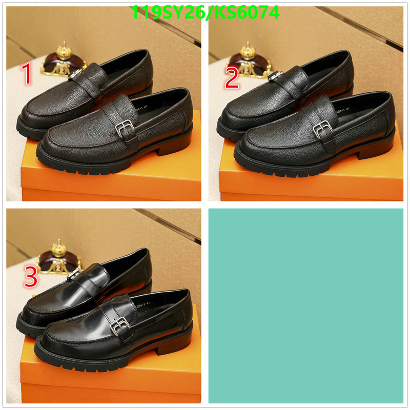 Hermes-Men shoes Code: KS6074 $: 119USD