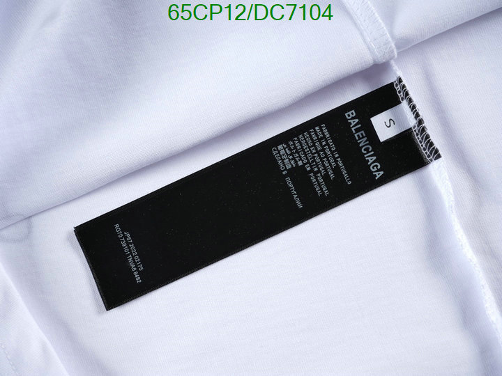 Balenciaga-Clothing Code: DC7104 $: 65USD