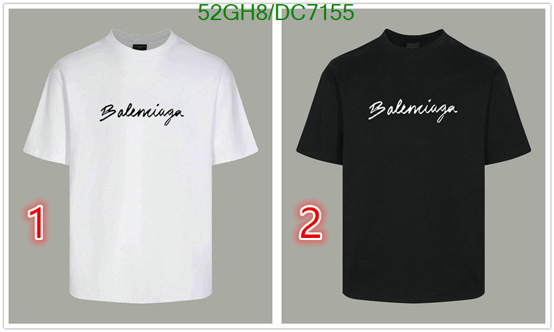 Balenciaga-Clothing Code: DC7155 $: 52USD