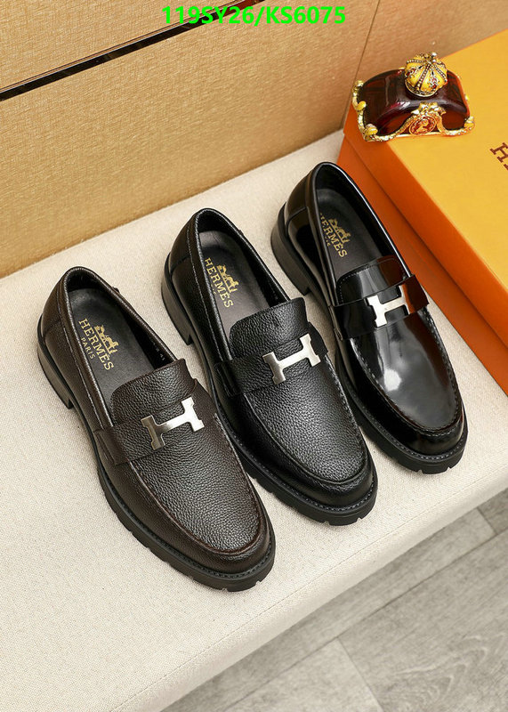 Hermes-Men shoes Code: KS6075 $: 119USD