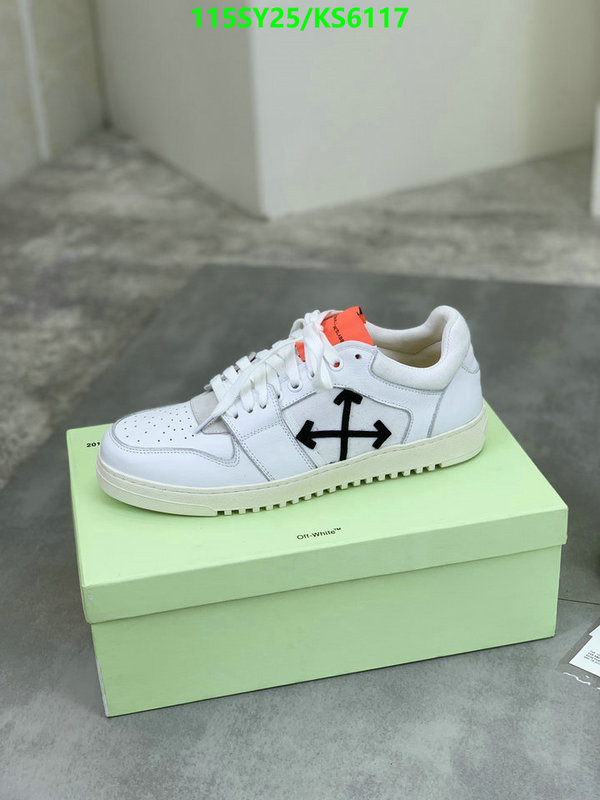 Off-White-Men shoes Code: KS6117 $: 115USD