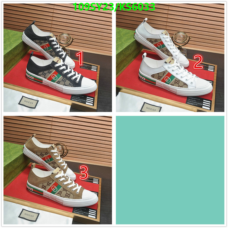 Gucci-Men shoes Code: KS6033 $: 109USD