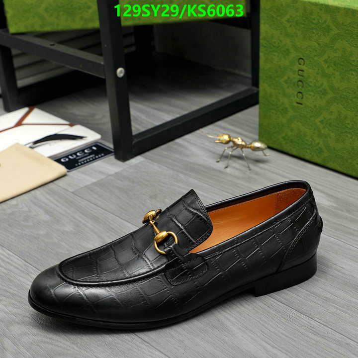 Gucci-Men shoes Code: KS6063 $: 129USD