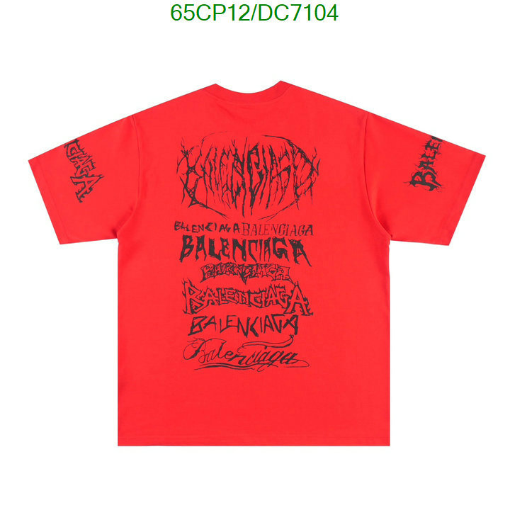 Balenciaga-Clothing Code: DC7104 $: 65USD