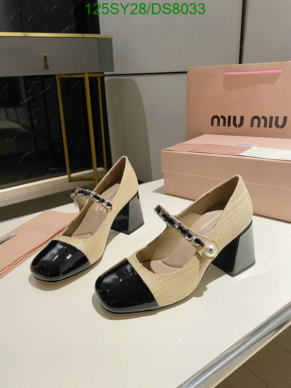 Miu Miu-Women Shoes Code: DS8033 $: 125USD