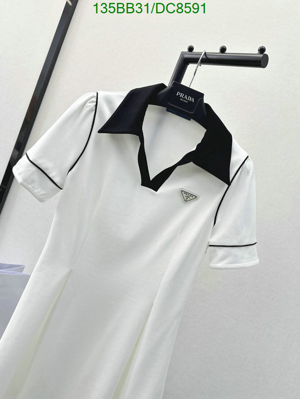 Prada-Clothing Code: DC8591 $: 135USD